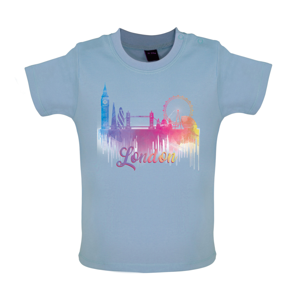 London Sillhouette  Baby T Shirt