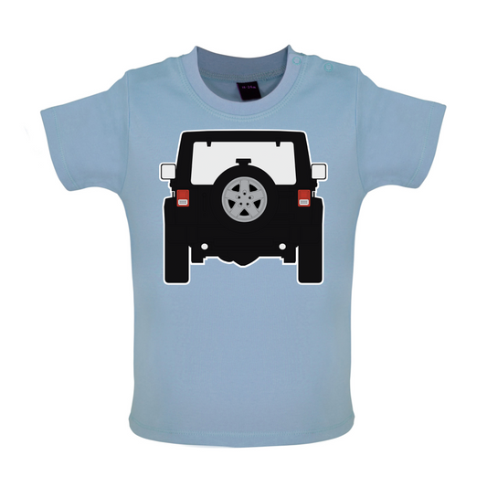 JW Black Rear Baby T Shirt