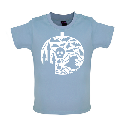 Pumpkin Shape Baby T Shirt