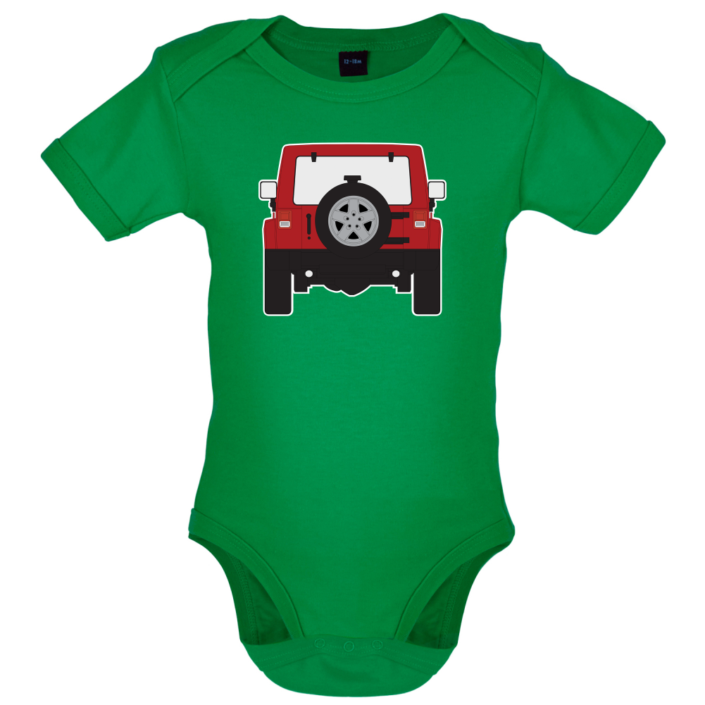 JW Rear Red Baby T Shirt