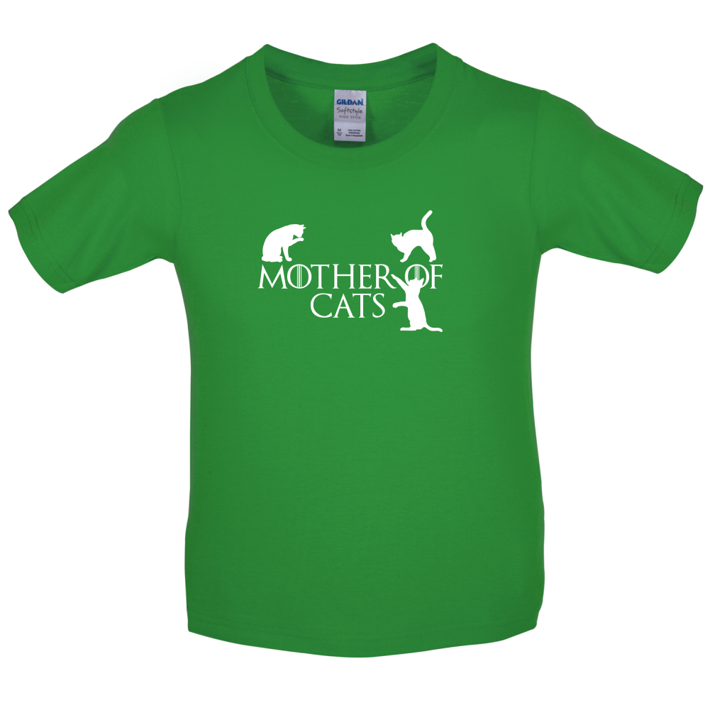 Mother Of Cats Kids T Shirt