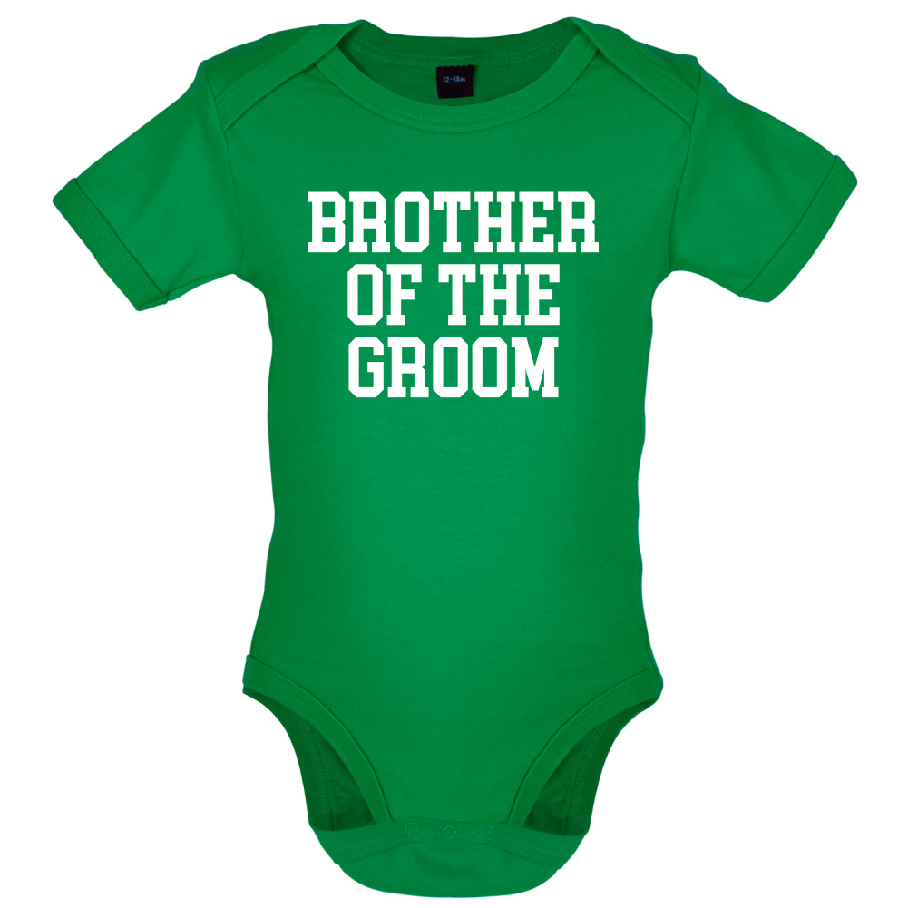 Brother Of The Groom Baby T Shirt