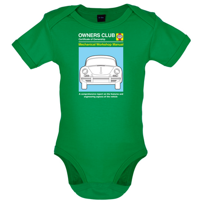 Car Owners Manual 356 Baby T Shirt