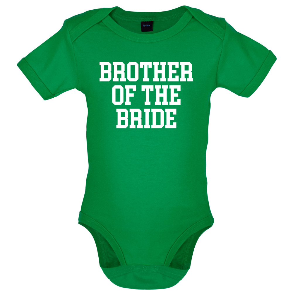 Brother Of The Bride Baby T Shirt