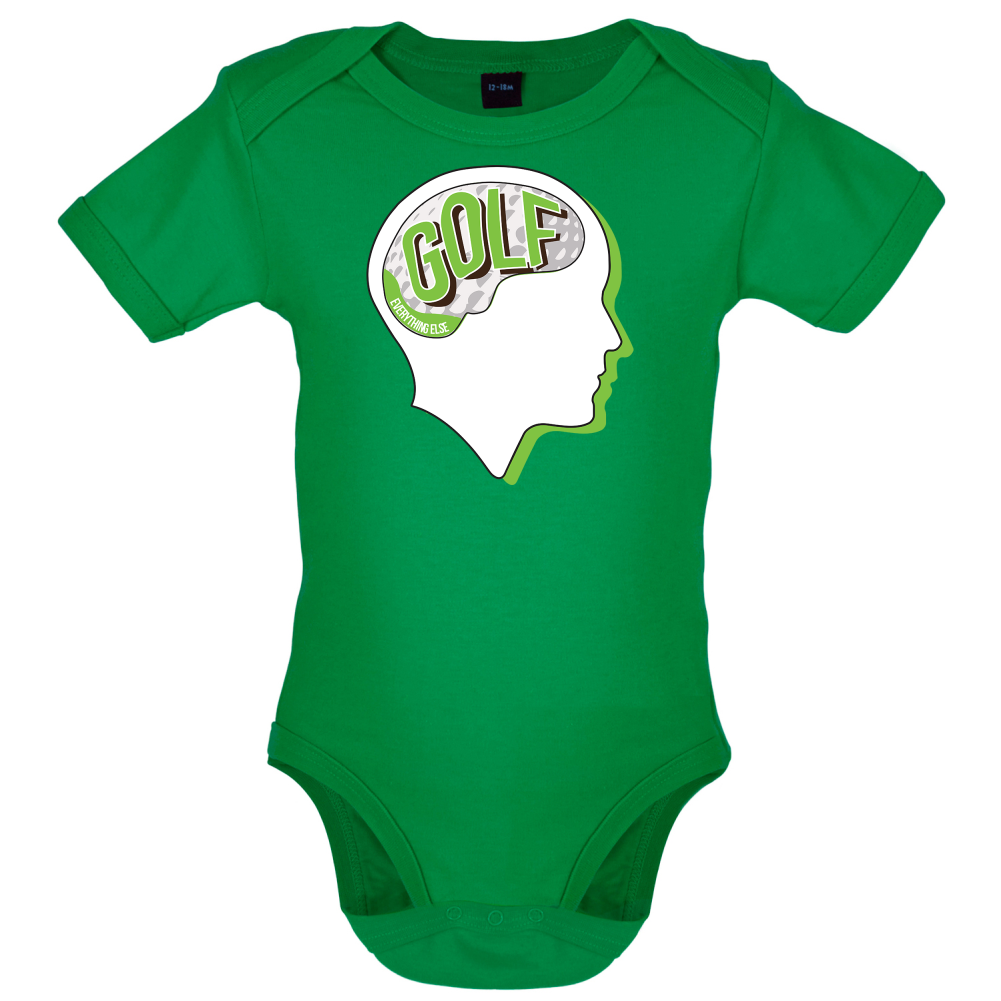 Golf Is All I Think Baby T Shirt