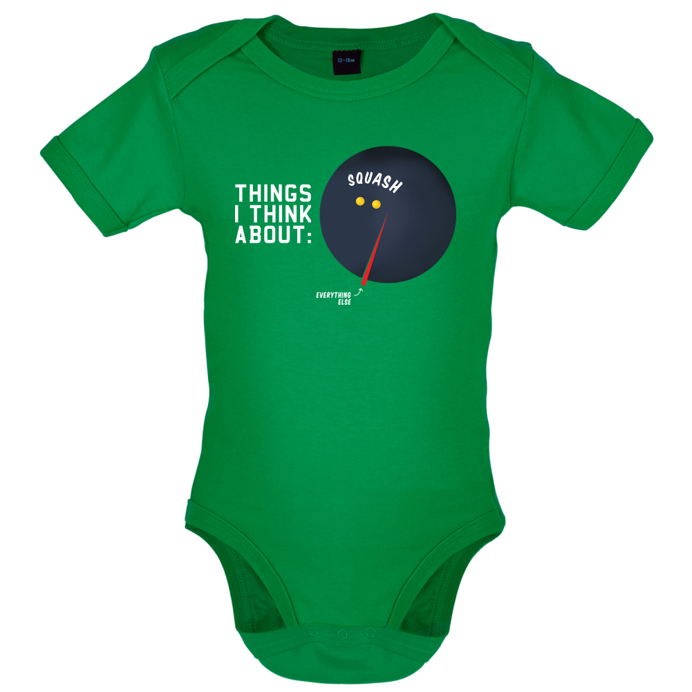 I Thiink About Squash Baby T Shirt