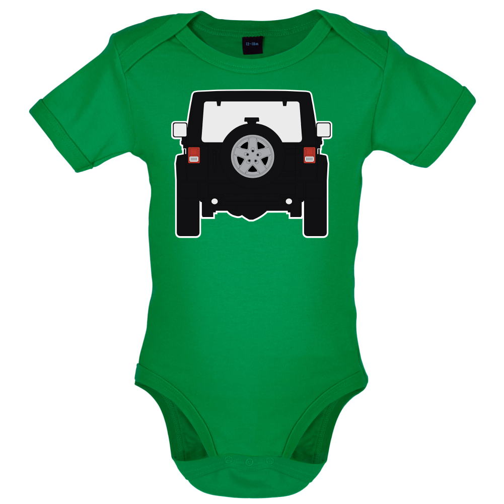 JW Black Rear Baby T Shirt