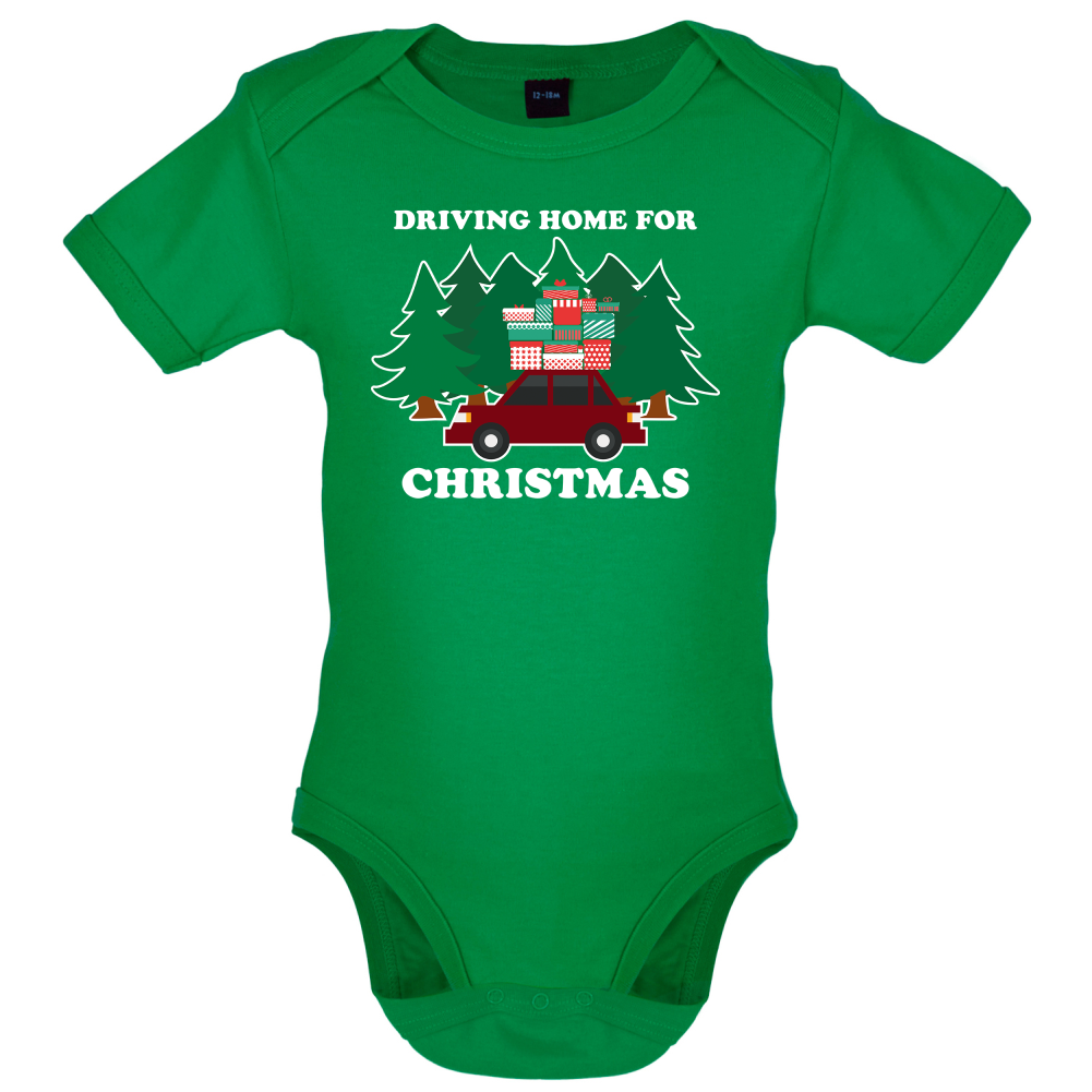 Driving Home For Christmas Baby T Shirt