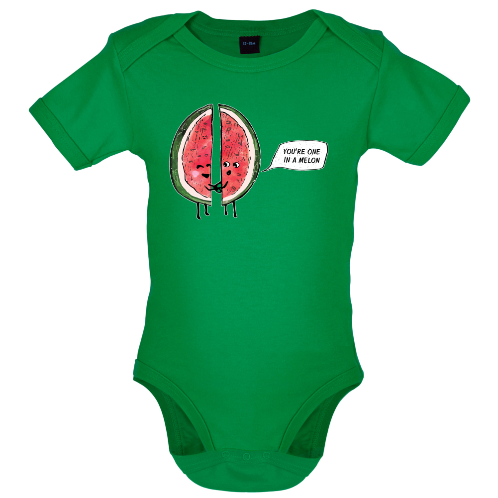 One In A Water Melon Baby T Shirt