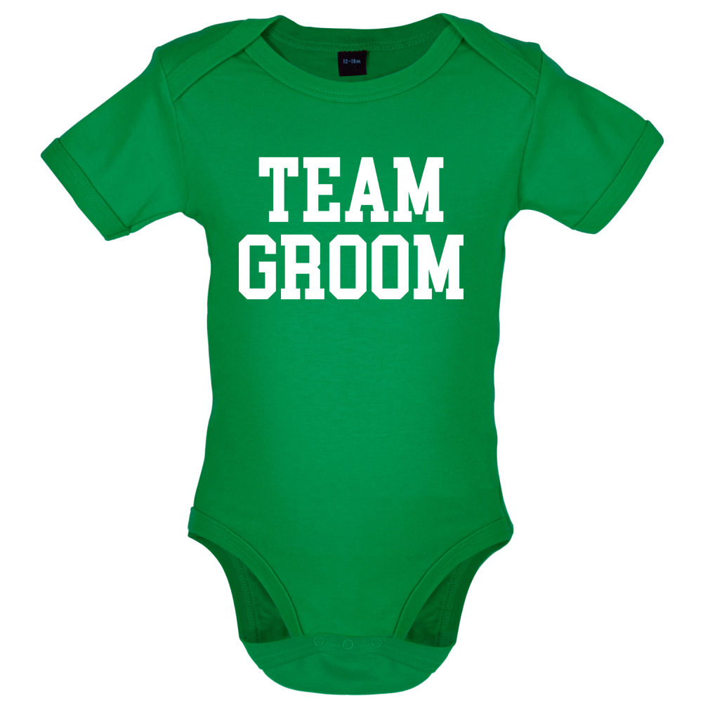 Team Groom  Baby T Shirt