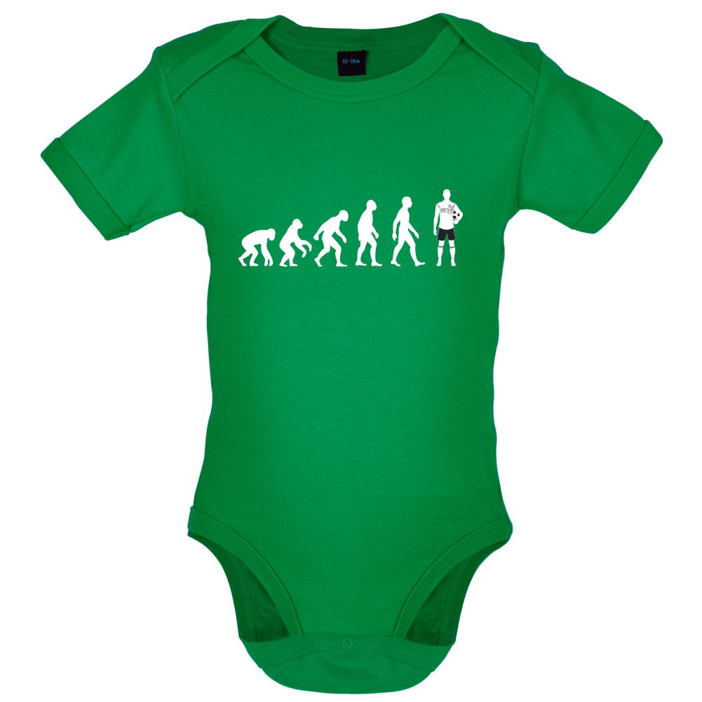 Evolution of Man - Germany Baby T Shirt