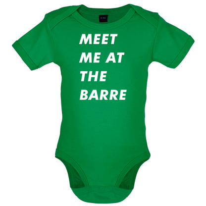 Meet Me At The Barre Baby T Shirt