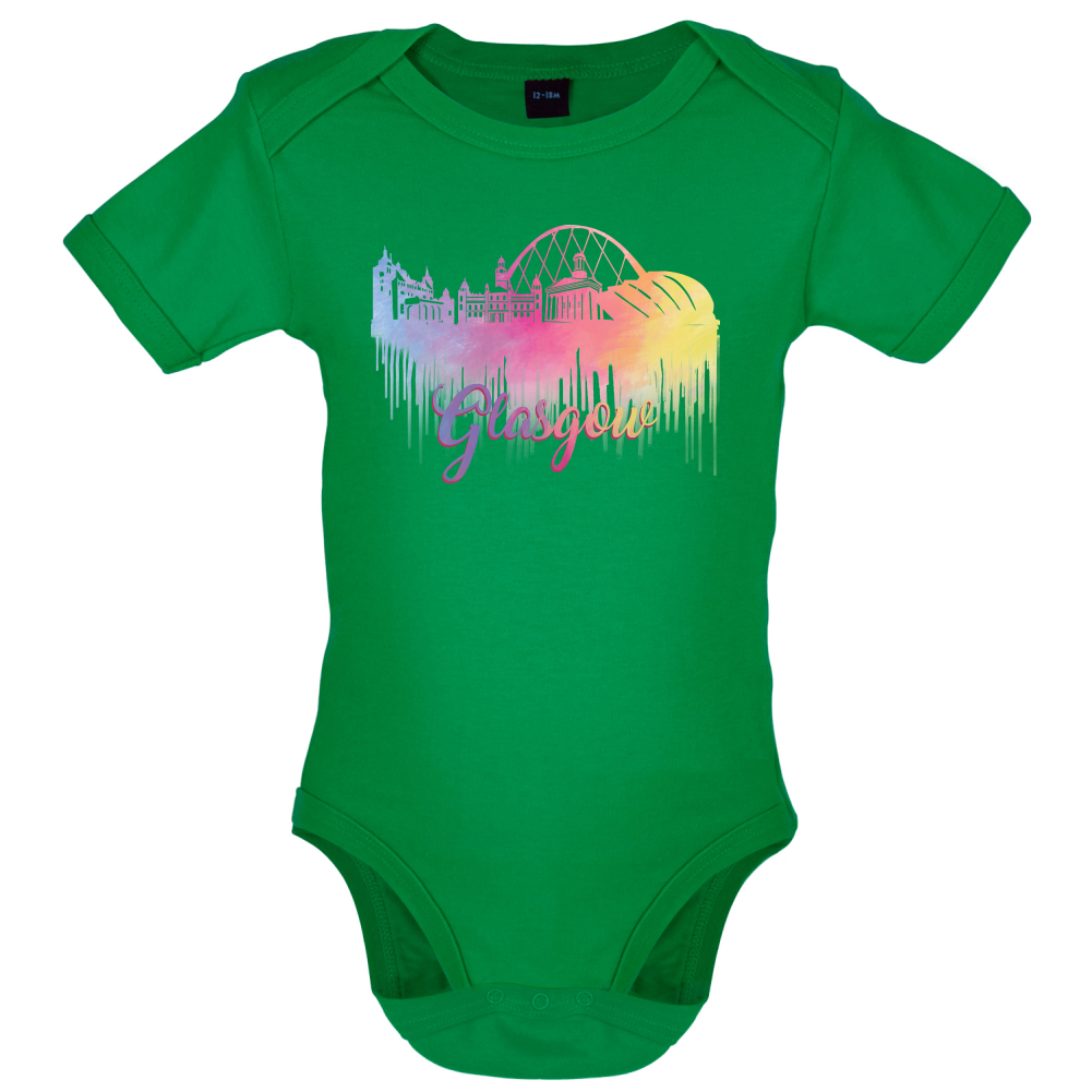 Glasgow Silhouette  Baby T Shirt