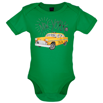 Yellow Taxi NYC Baby T Shirt
