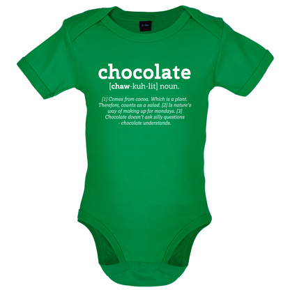 Definition Chocolate Baby T Shirt