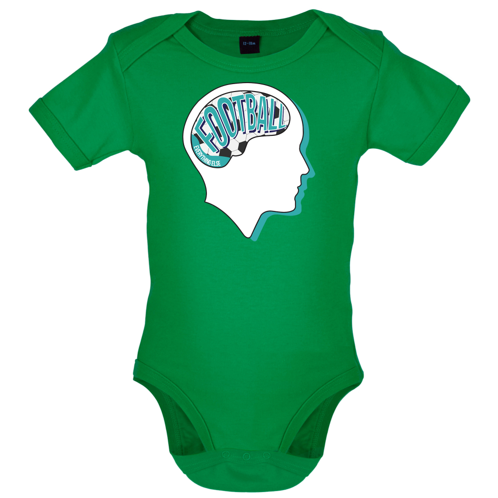 Football Is What I Think Baby T Shirt