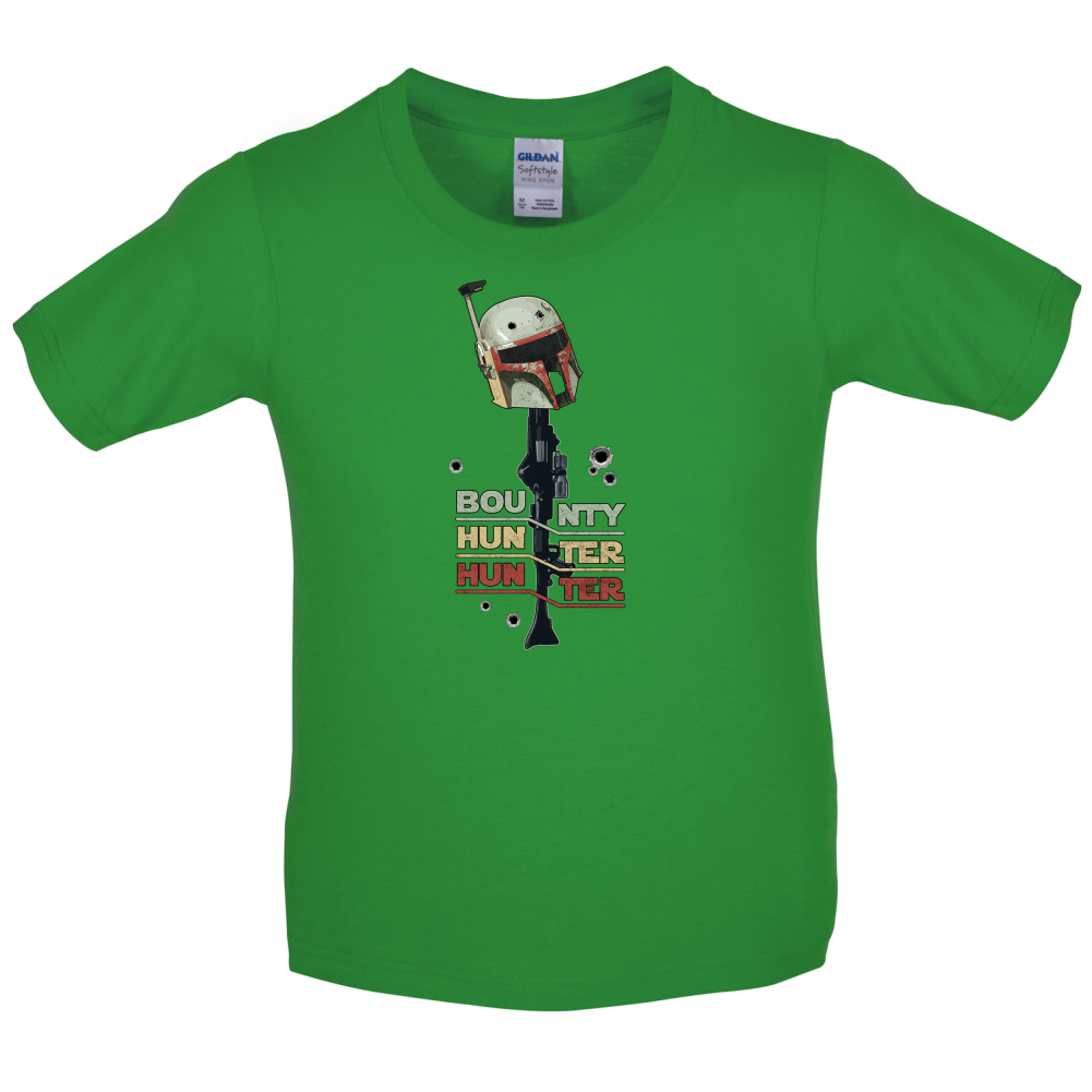 Bounty Hunter Hunter Kids T Shirt