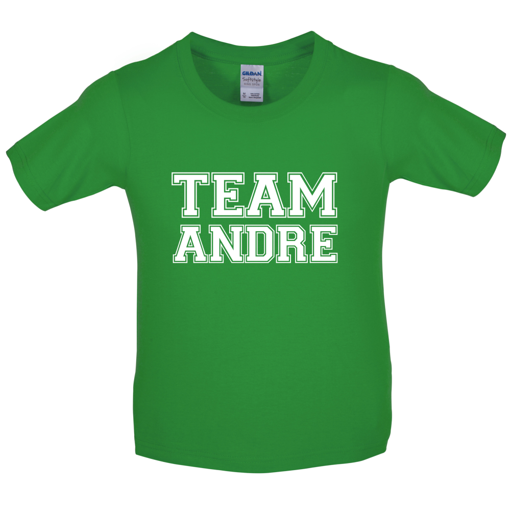 Team Andre Kids T Shirt