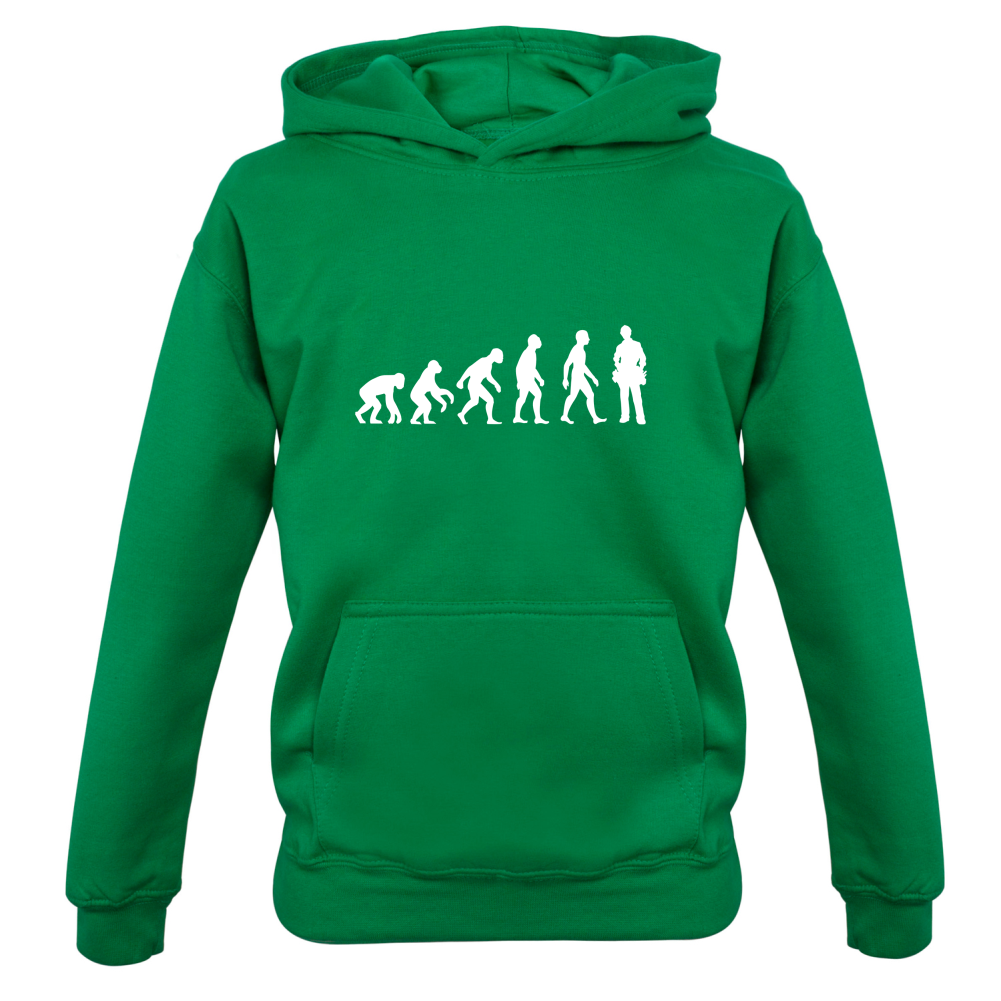 Evolution Of Man Electrician Kids T Shirt