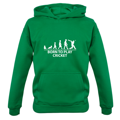 Born to play Cricket Kids T Shirt