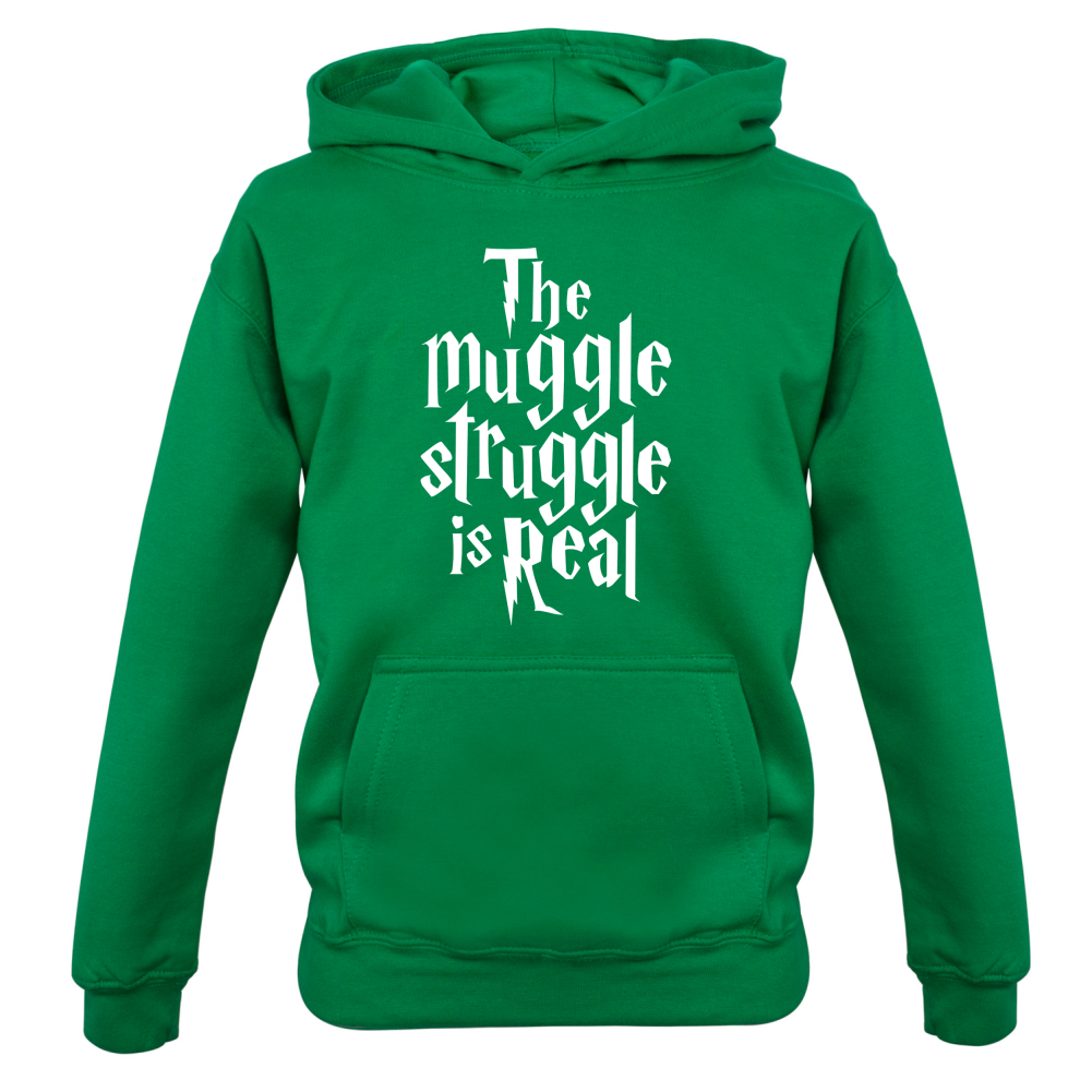 The Muggle Struggle Kids T Shirt