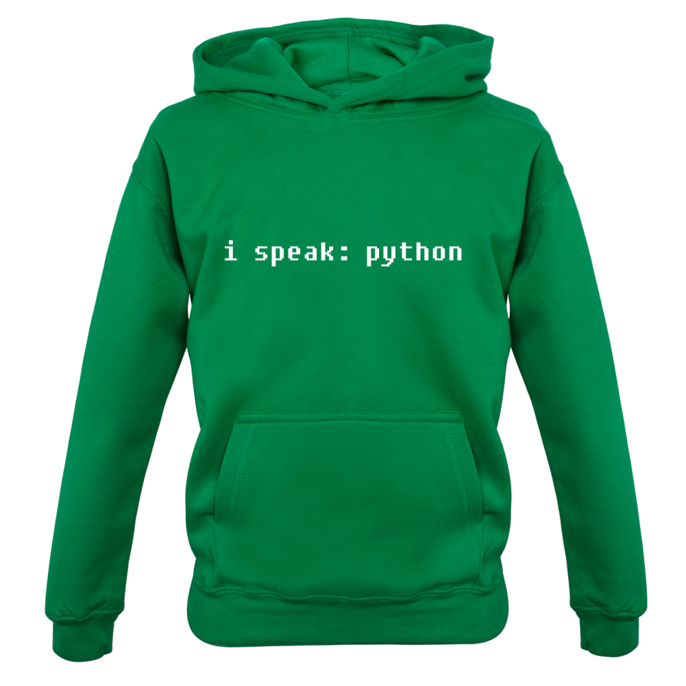 I Speak Python Kids T Shirt