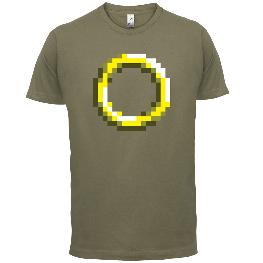 Retro Pixel Ring T Shirt