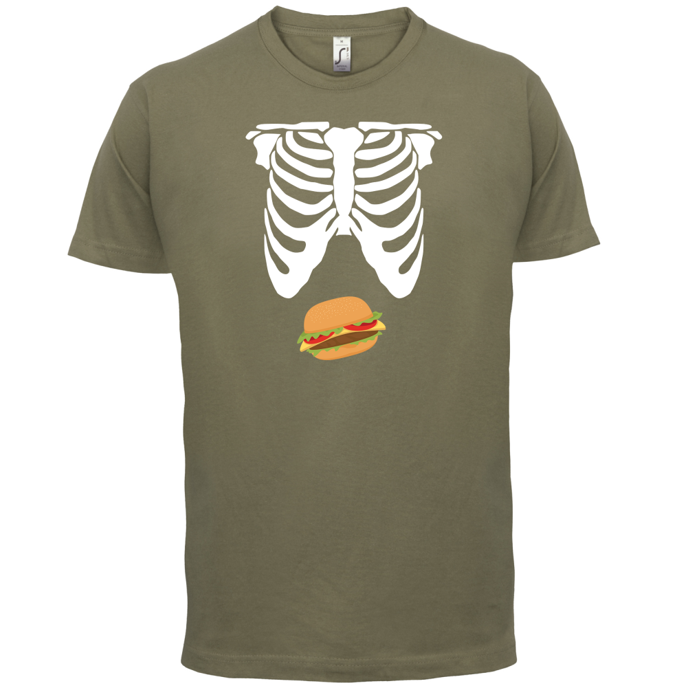 Burger Tummy T Shirt