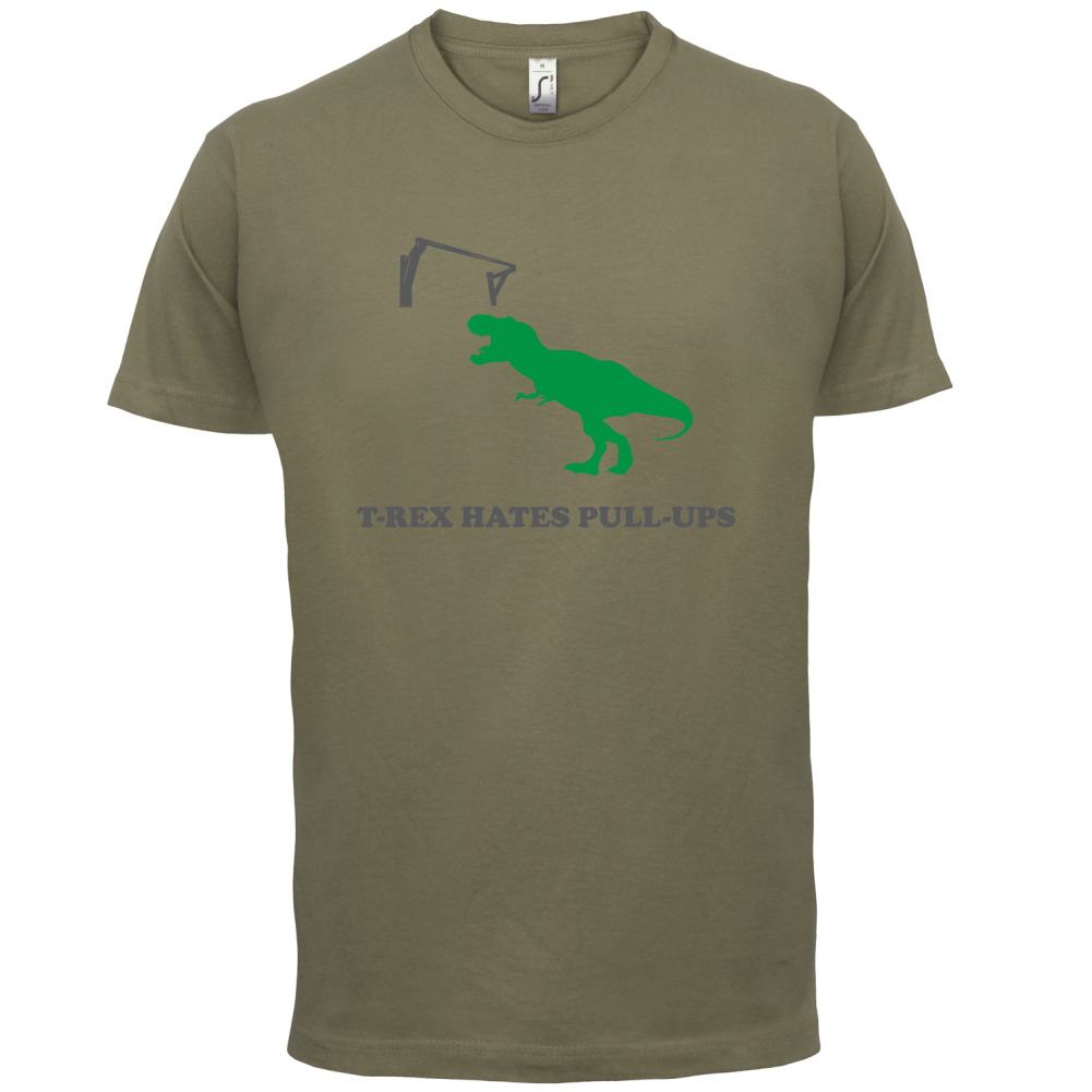 T-Rex Hates Pull-Ups T Shirt