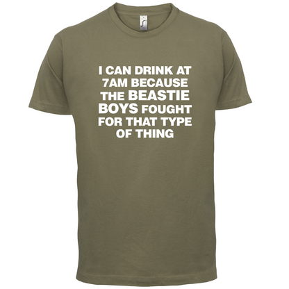 I Can Drink At 7AM T Shirt