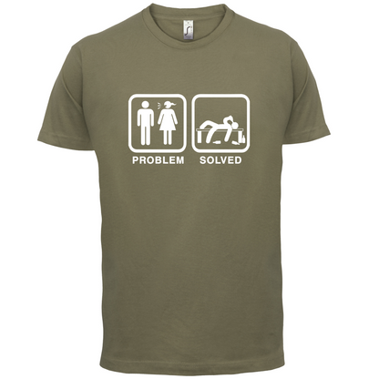 Problem Solved Drunk  T Shirt