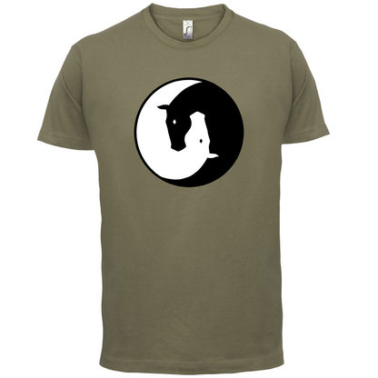 Yin Yang Horses T Shirt