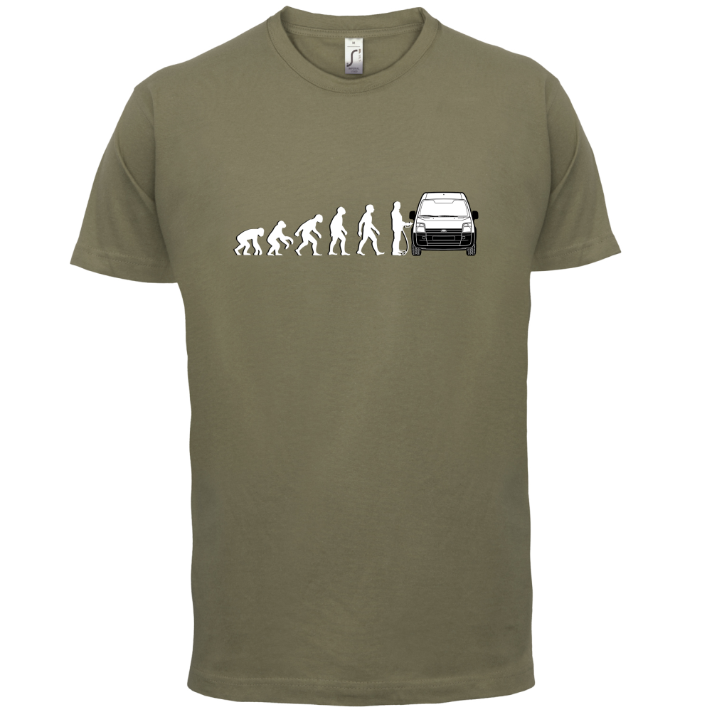 Evolution of Man Transit Driver T Shirt