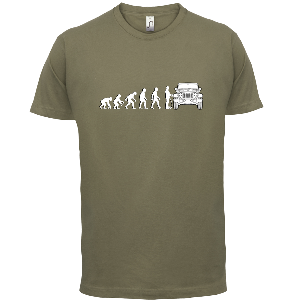 Evolution of Man JK Driver T Shirt