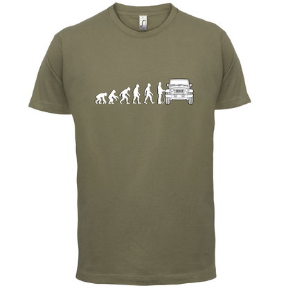 Evolution of Man JK Driver T Shirt