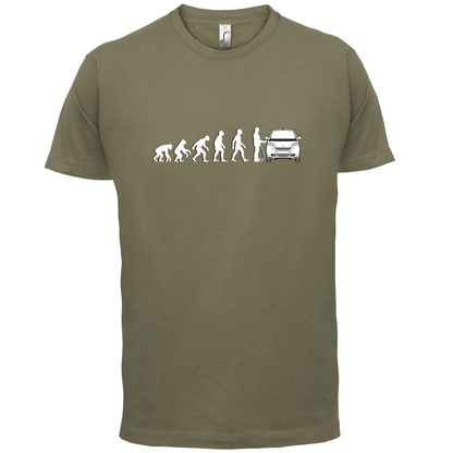 Evolution of Man Smart Driver T Shirt