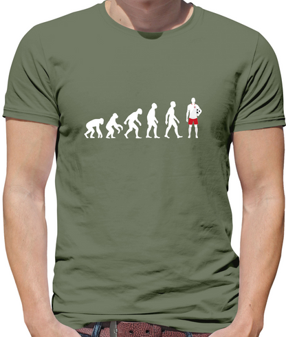 Evolution of Man - Germany Baby T Shirt