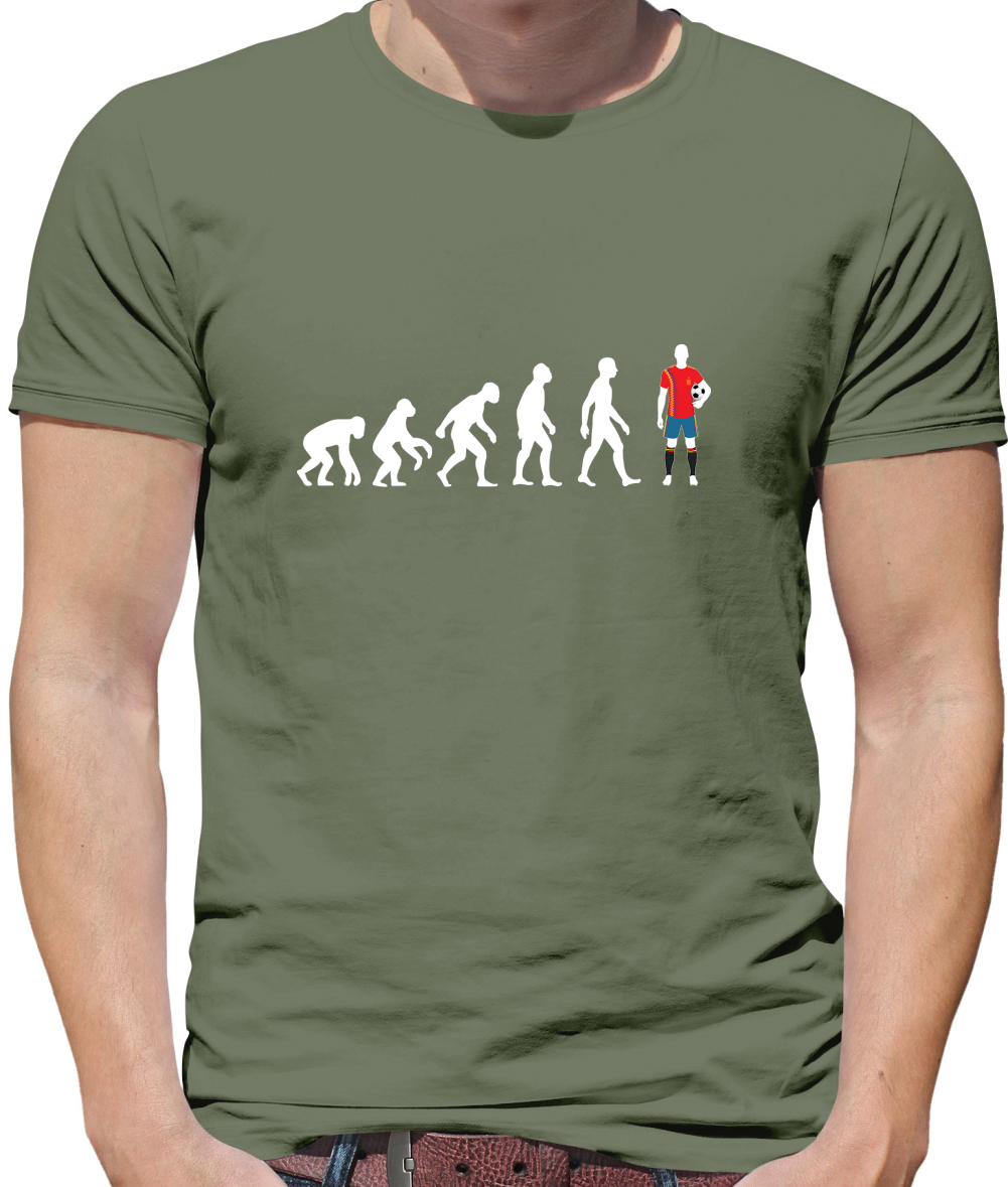 Evolution of Man - Spain T Shirt