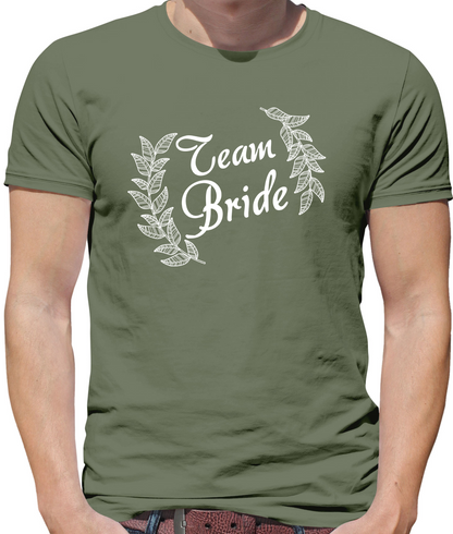 Team Bride Floral T Shirt