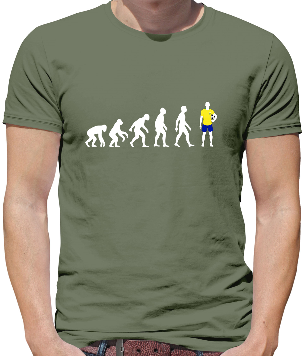 Evolution of Man - Brazil T Shirt