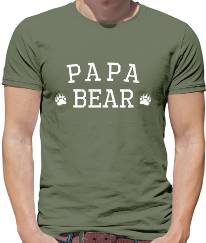 Papa BearPaws T Shirt