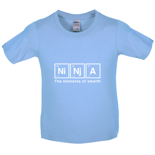 Ninja Element Kids T Shirt