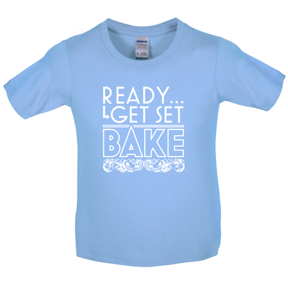 Ready Get Set Bake Kids T Shirt