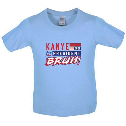 Kanye For President 2020 Kids T Shirt