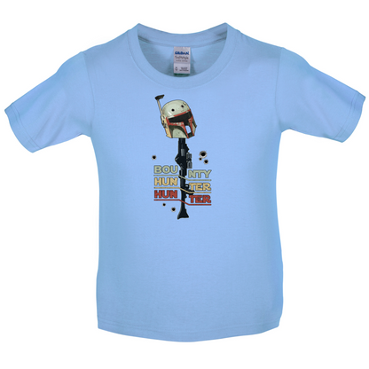 Bounty Hunter Hunter Kids T Shirt