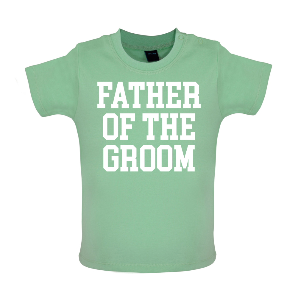 Father Of The Groom Baby T Shirt