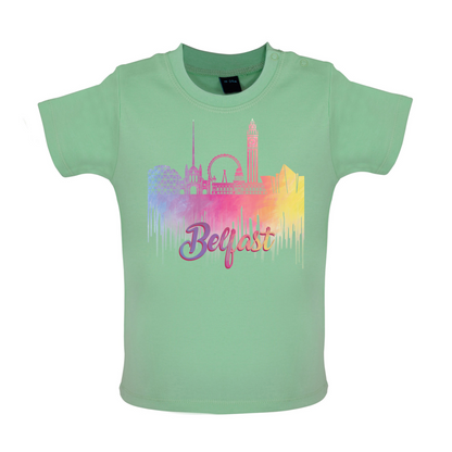 Belfast Silhouette  Baby T Shirt