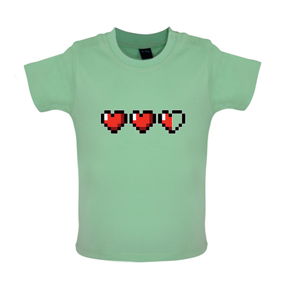 Zelda Hearts Baby T Shirt