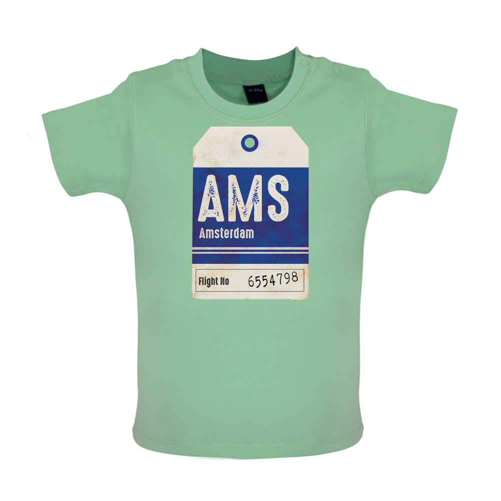 Amsterdam Tag Baby T Shirt