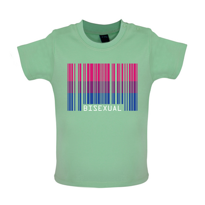 LGBT Barcode Flags - Bisexual Baby T Shirt